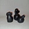 Svart pudel stor & liten - Bild 3