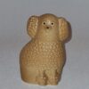 Brun sittande pudel - Lillkennel
