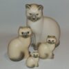 Kattfamilj Måns och Murre vit/grå - Bild 2