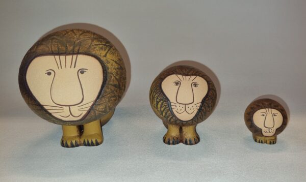 3 st lejon - mini, mellan & midi - Bild 3